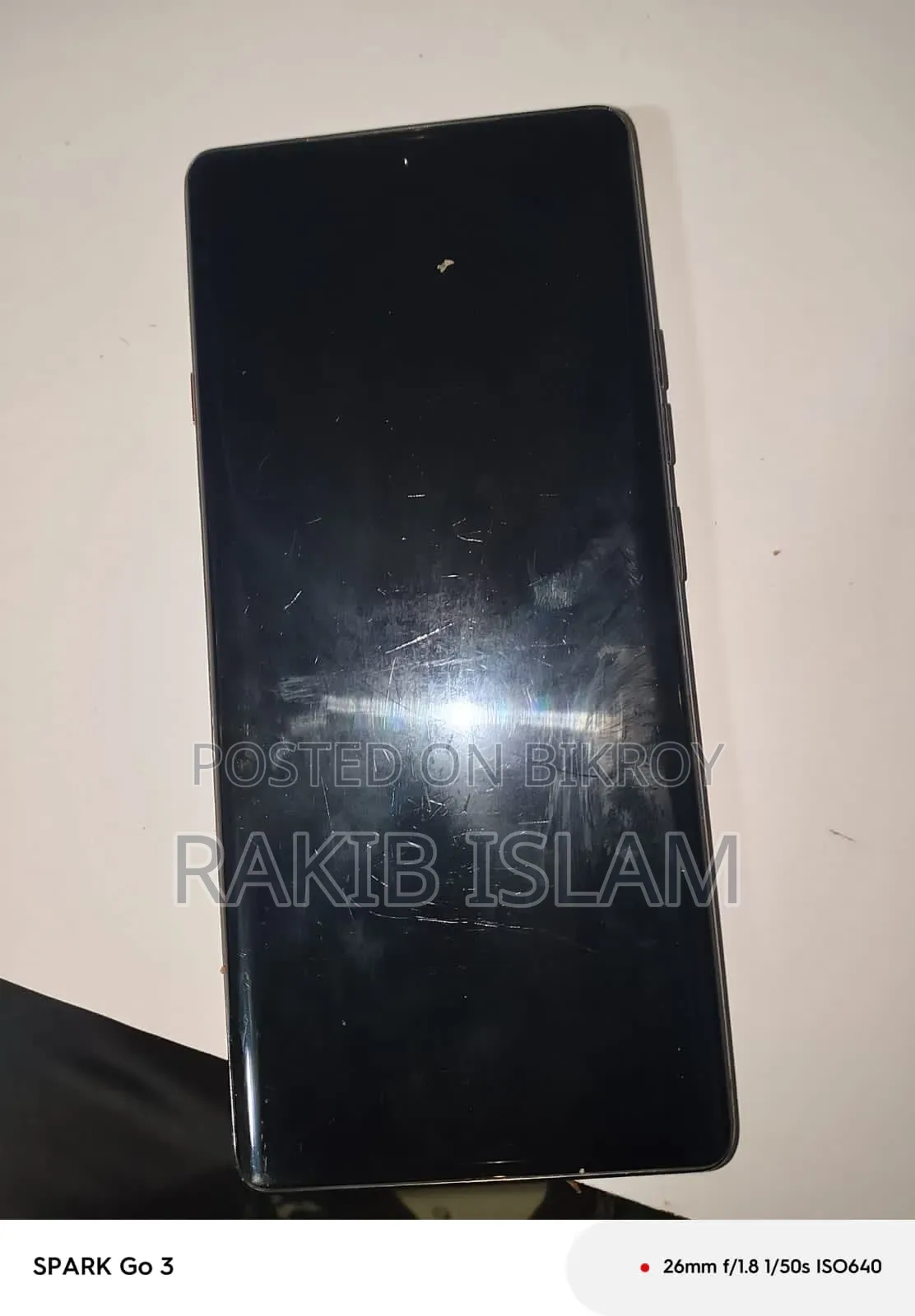 Tecno Camon 40 Pro 4G 256 GB Black