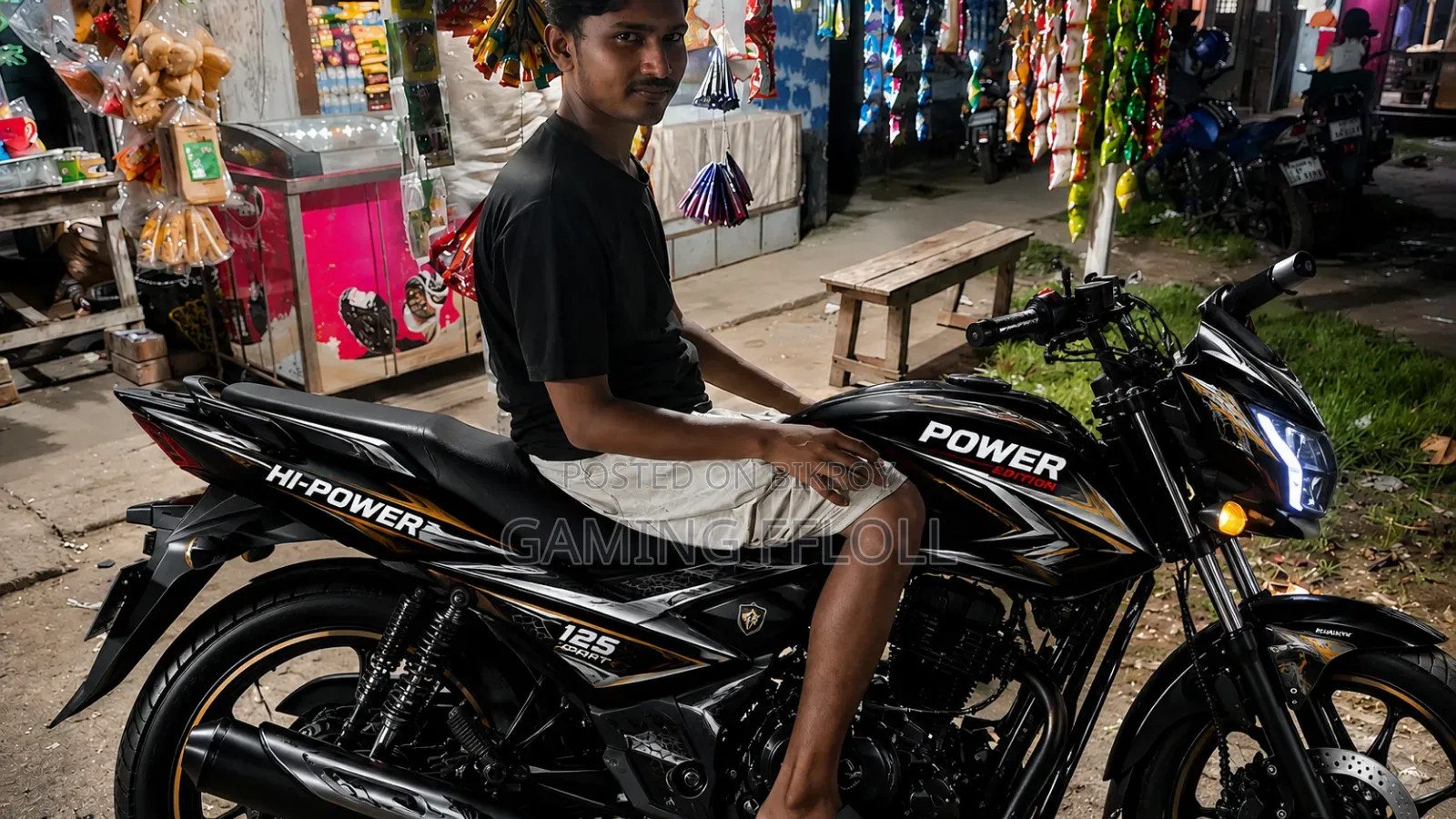 H Power Zaara-100 2018 Black