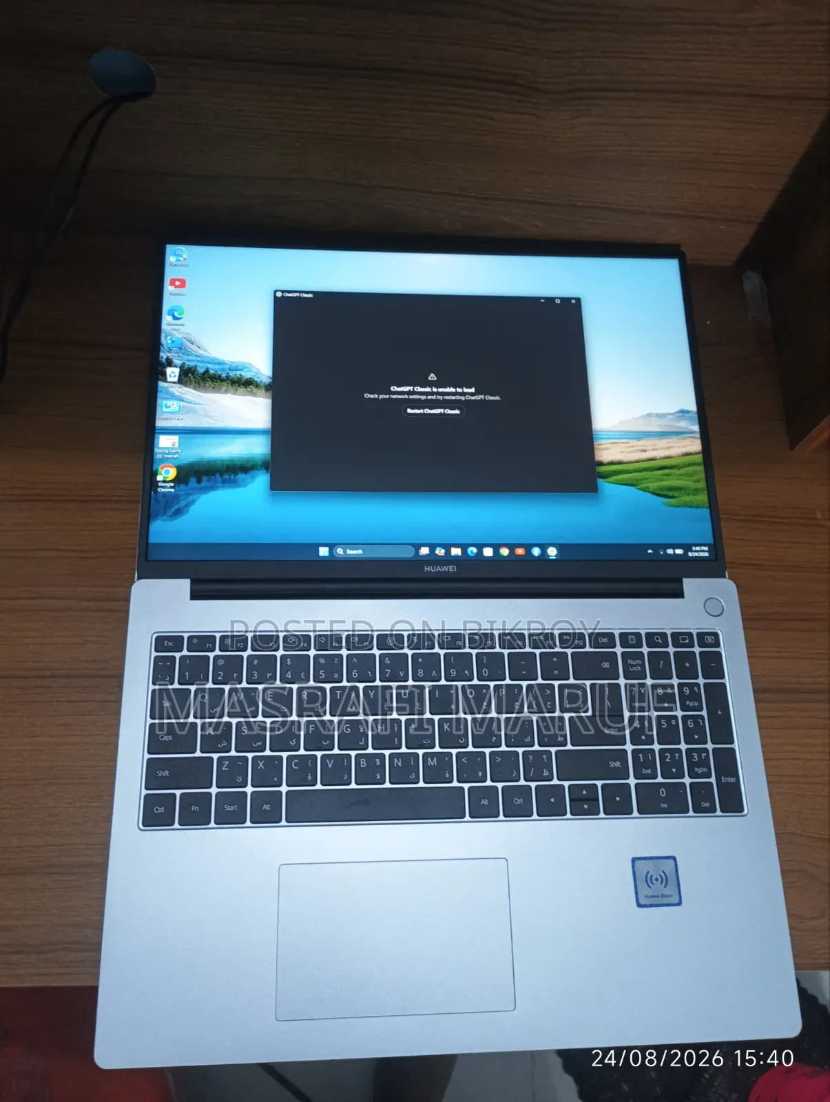 Laptop Huawei 16GB Intel Core I5 HDD 512GB