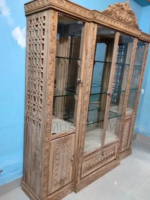 Teak Wood Showcase