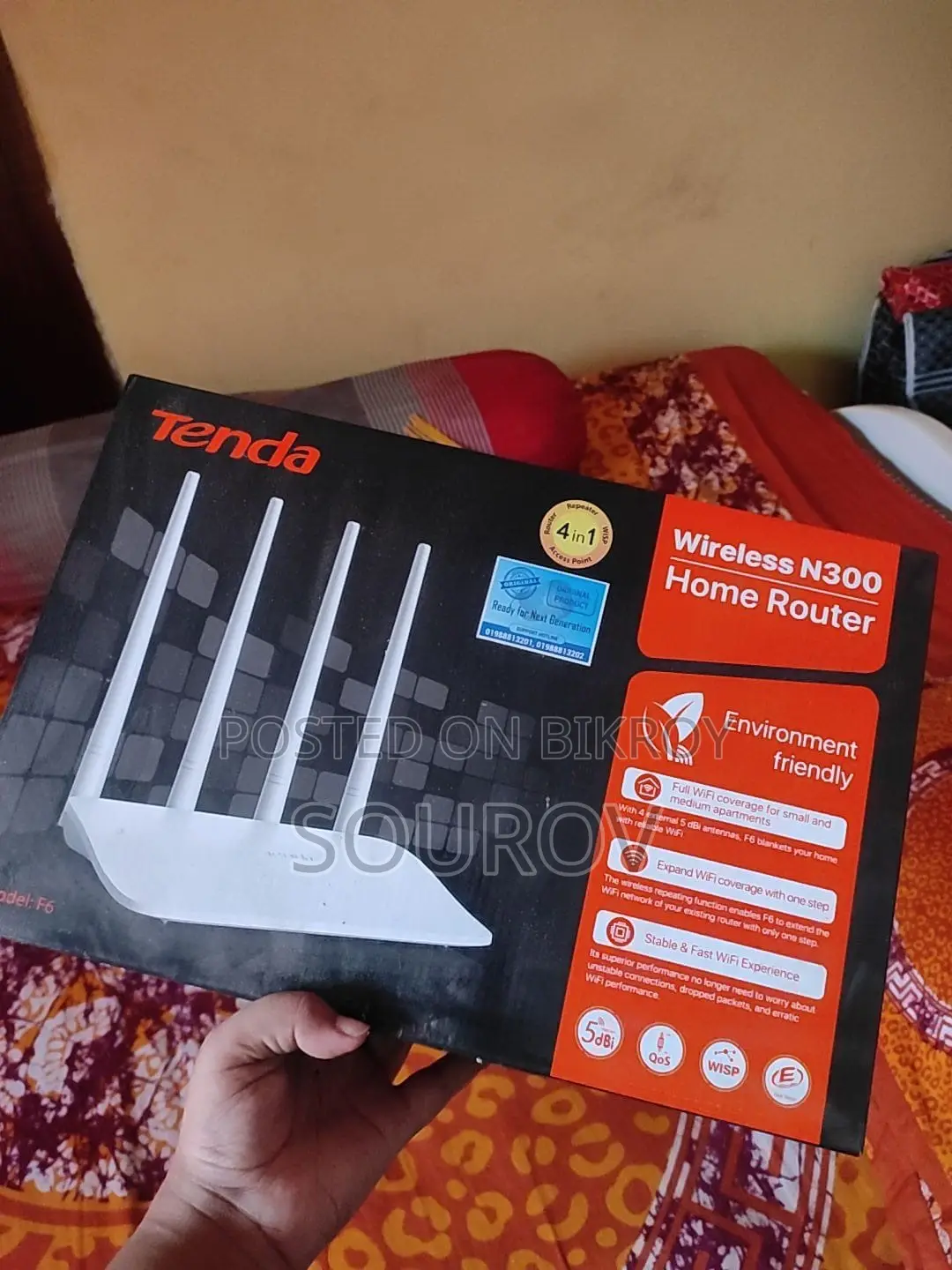 টেন্ডা এফ৬ বিক্রির জন্য