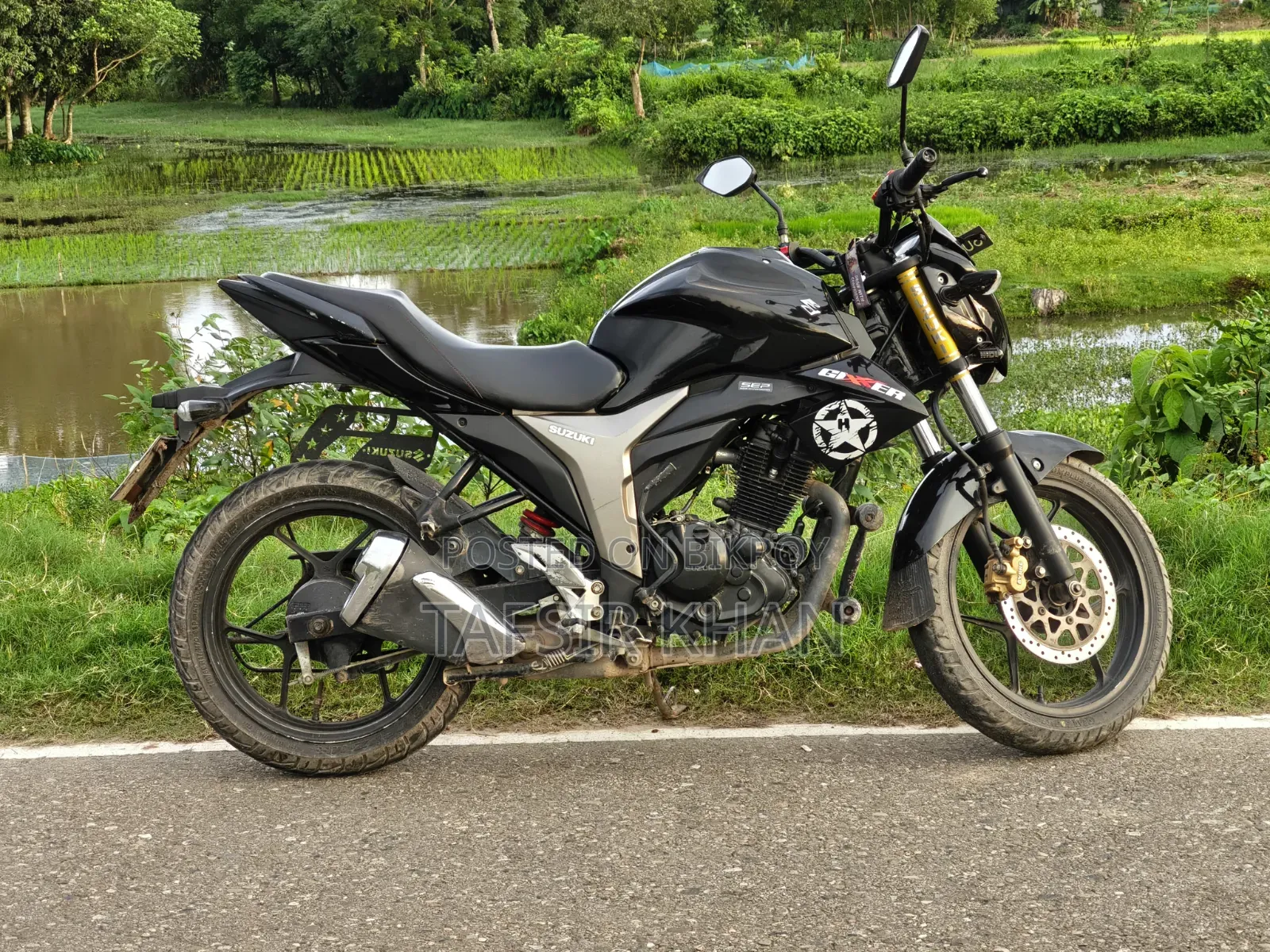 Suzuki Gixxer 2023 Black