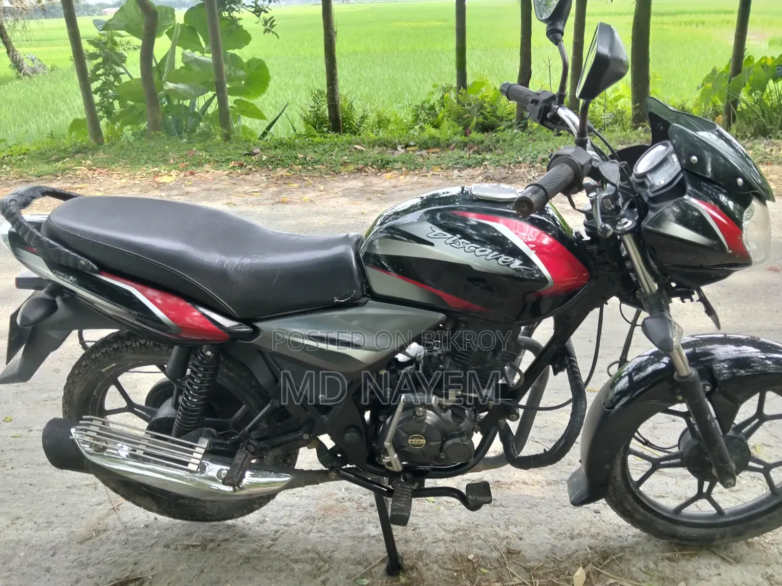 Bajaj Discover 125 2019 Black