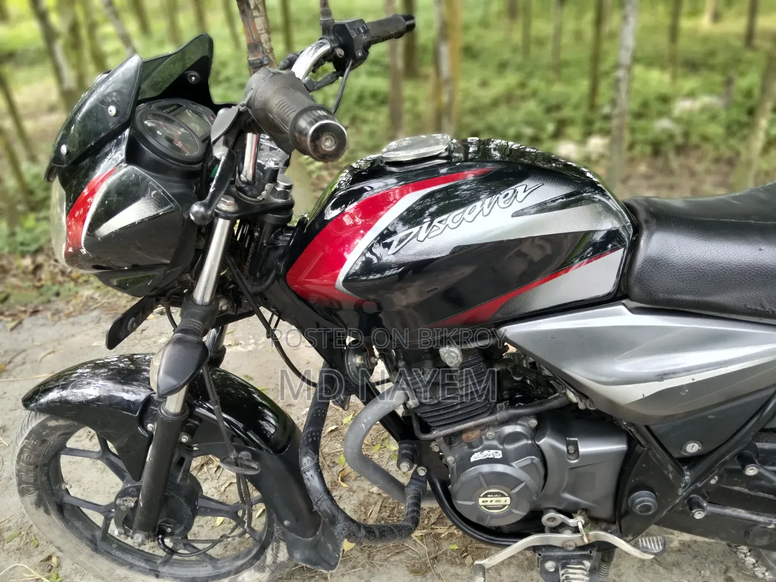 Bajaj Discover 125 2019 Black