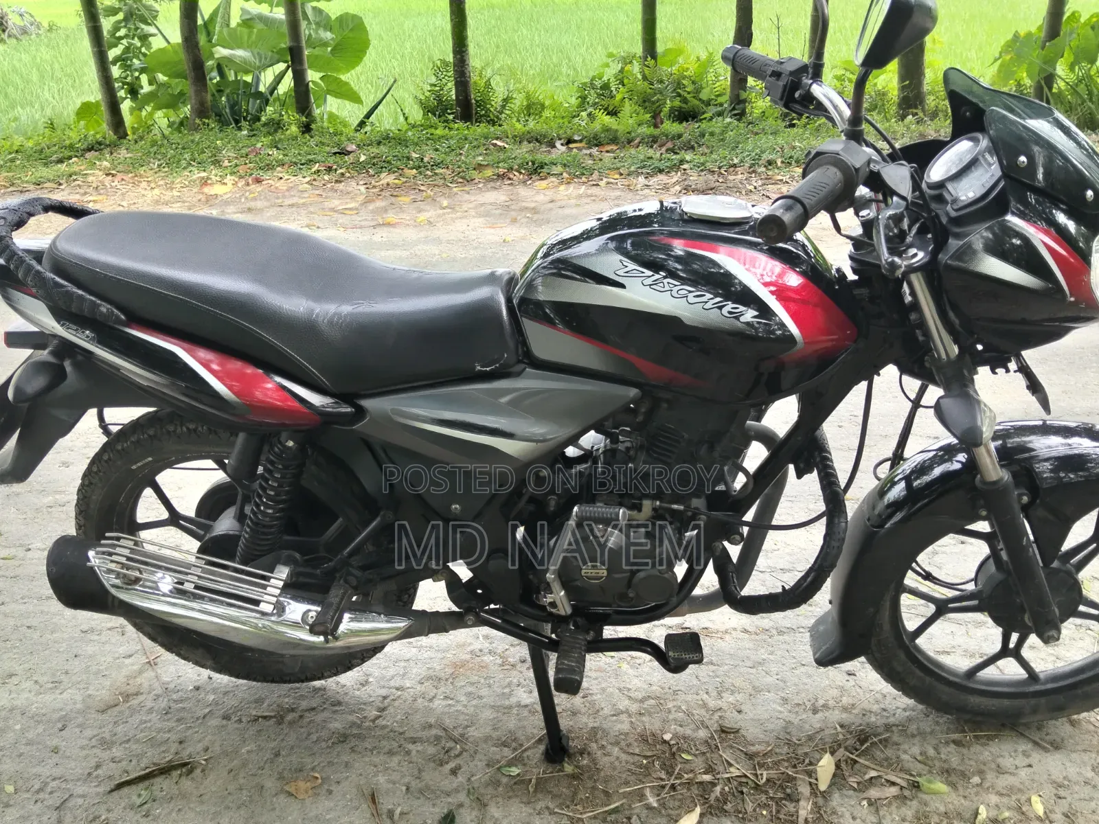 Bajaj Discover 125 2019 Black