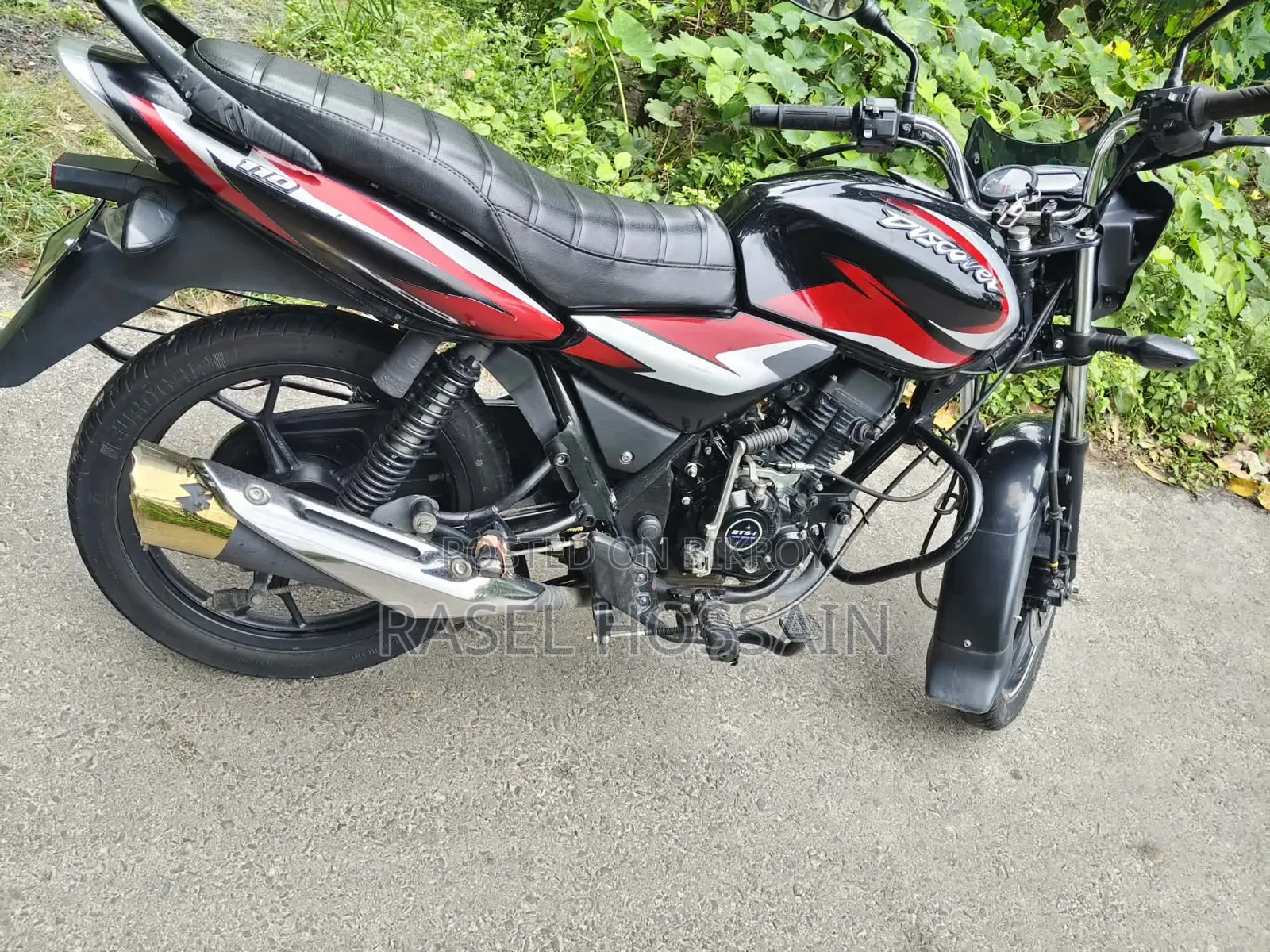 Bajaj Discover 110 2023 Red