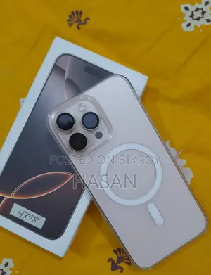 অ্যাপল আইফোন ১৬ প্রো ম্যাক্স ২৫৬ জিবি গোল্ড