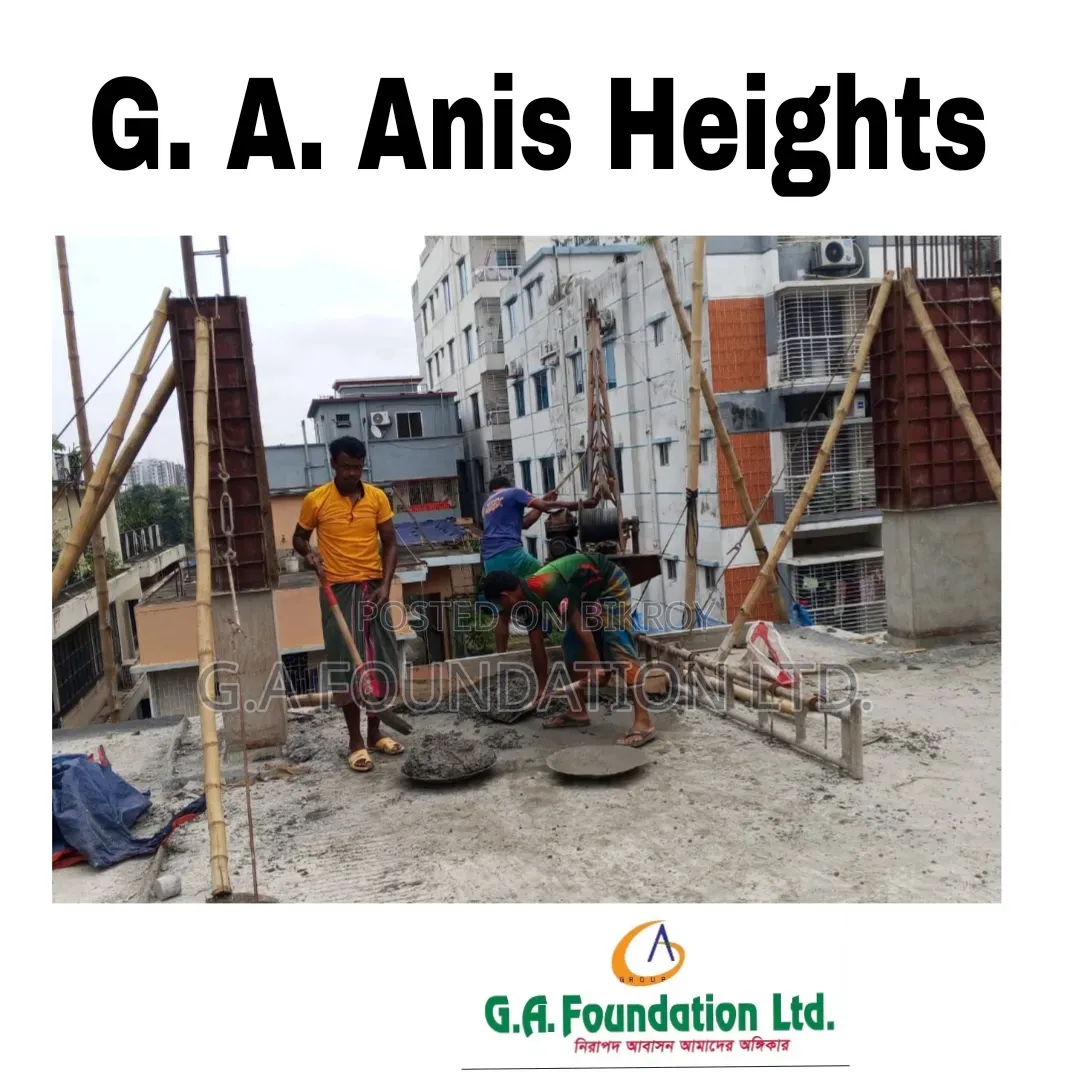 3-Bedroom Apartment in G. A. Anis Heights, Mirpur for sale