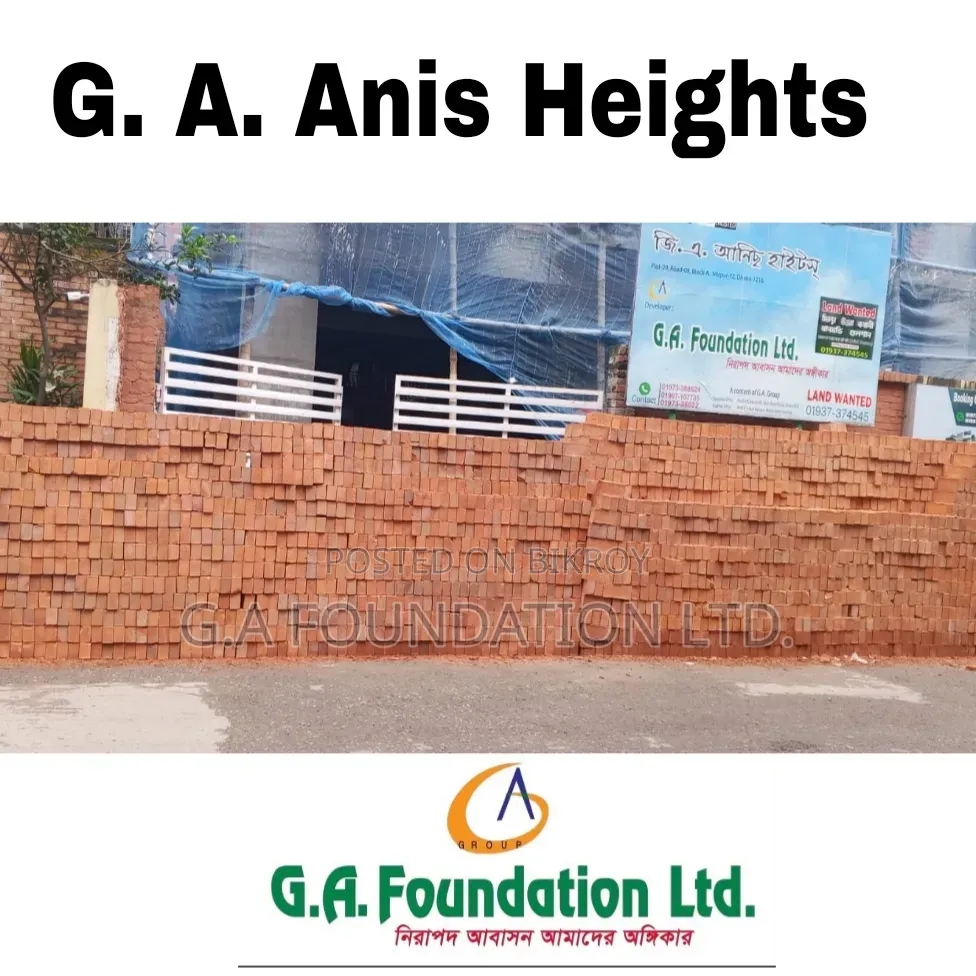 3-Bedroom Apartment in G. A. Anis Heights, Mirpur for sale