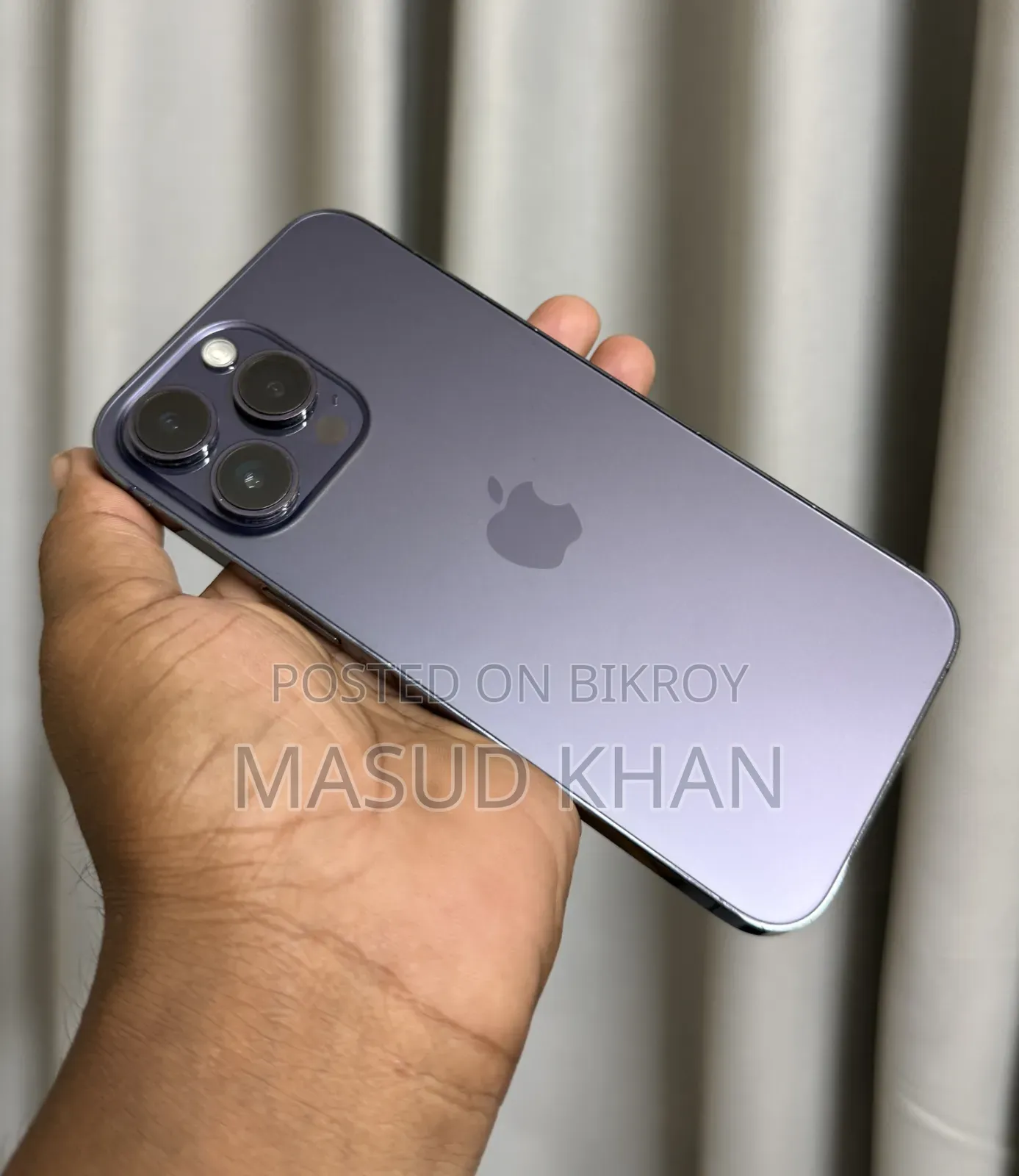 অ্যাপল আইফোন ১৪ প্রো ম্যাক্স ২৫৬ জিবি পার্পল