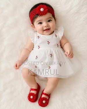 Add a royal touch to your little one's first outfit!