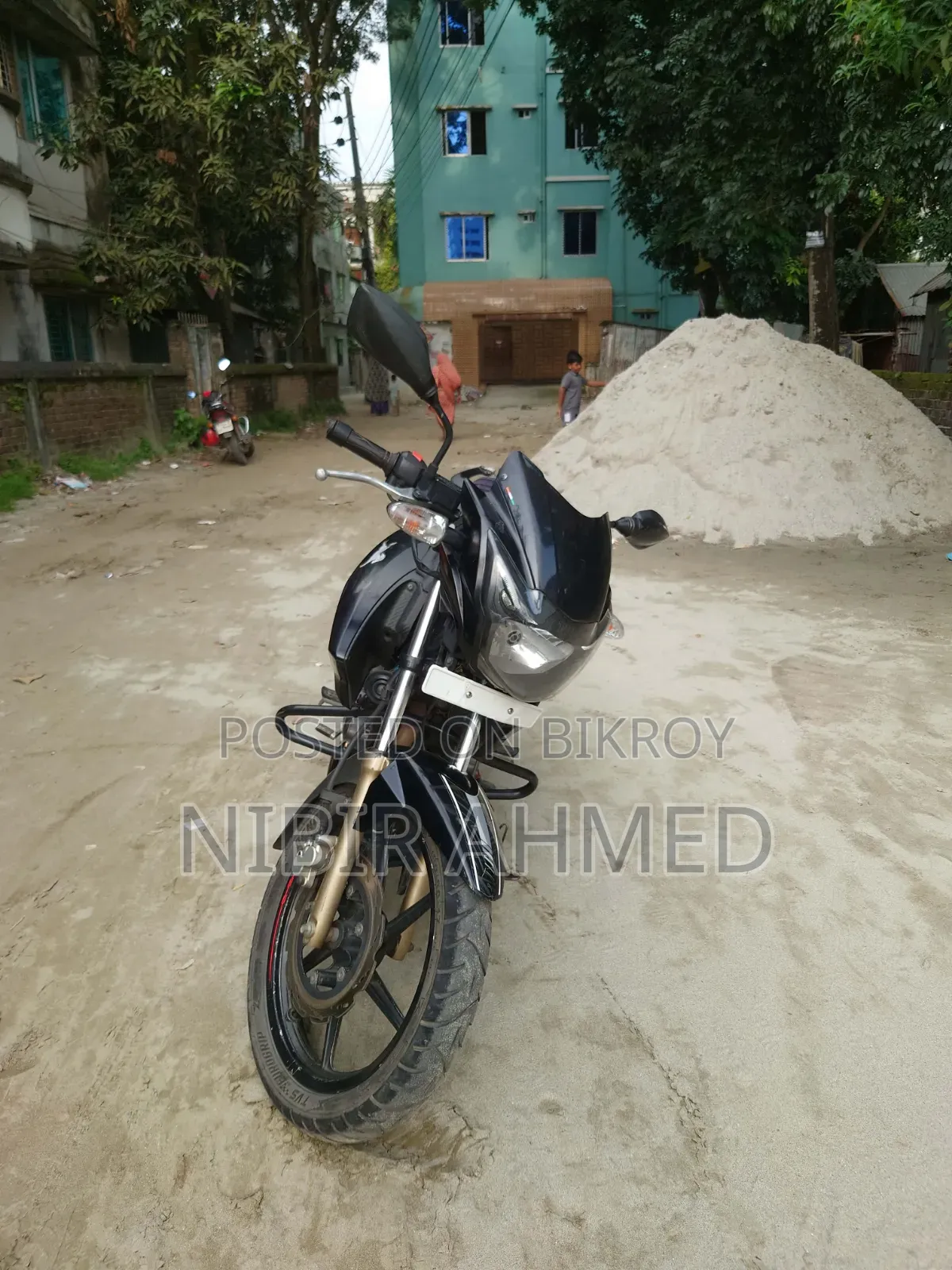 টিভিএস আপাচি আরটিআর ১৬০ টুভি ২০১৯ ব্ল্যাক
