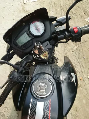টিভিএস আপাচি আরটিআর ১৬০ টুভি ২০১৯ ব্ল্যাক