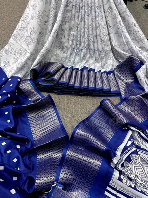 Original Indian Exclusive Kalki Silk Saree - Zari Border