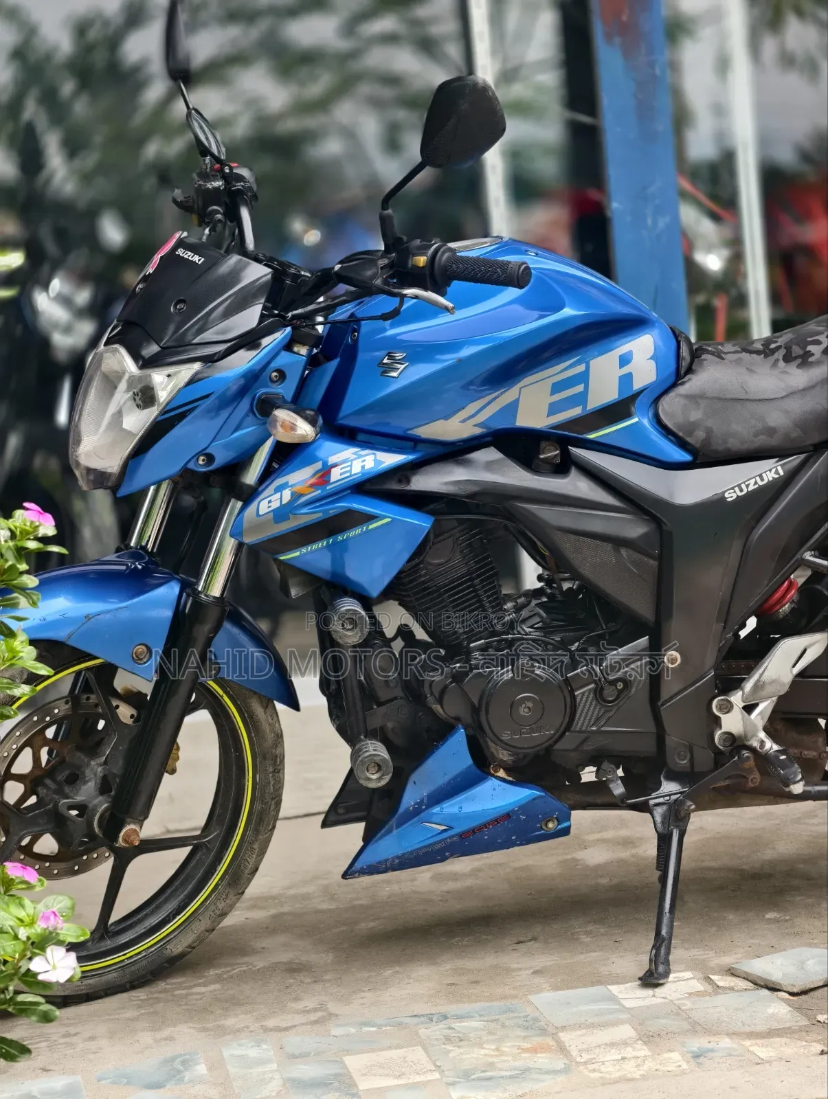 Suzuki Gixxer 2017 Blue
