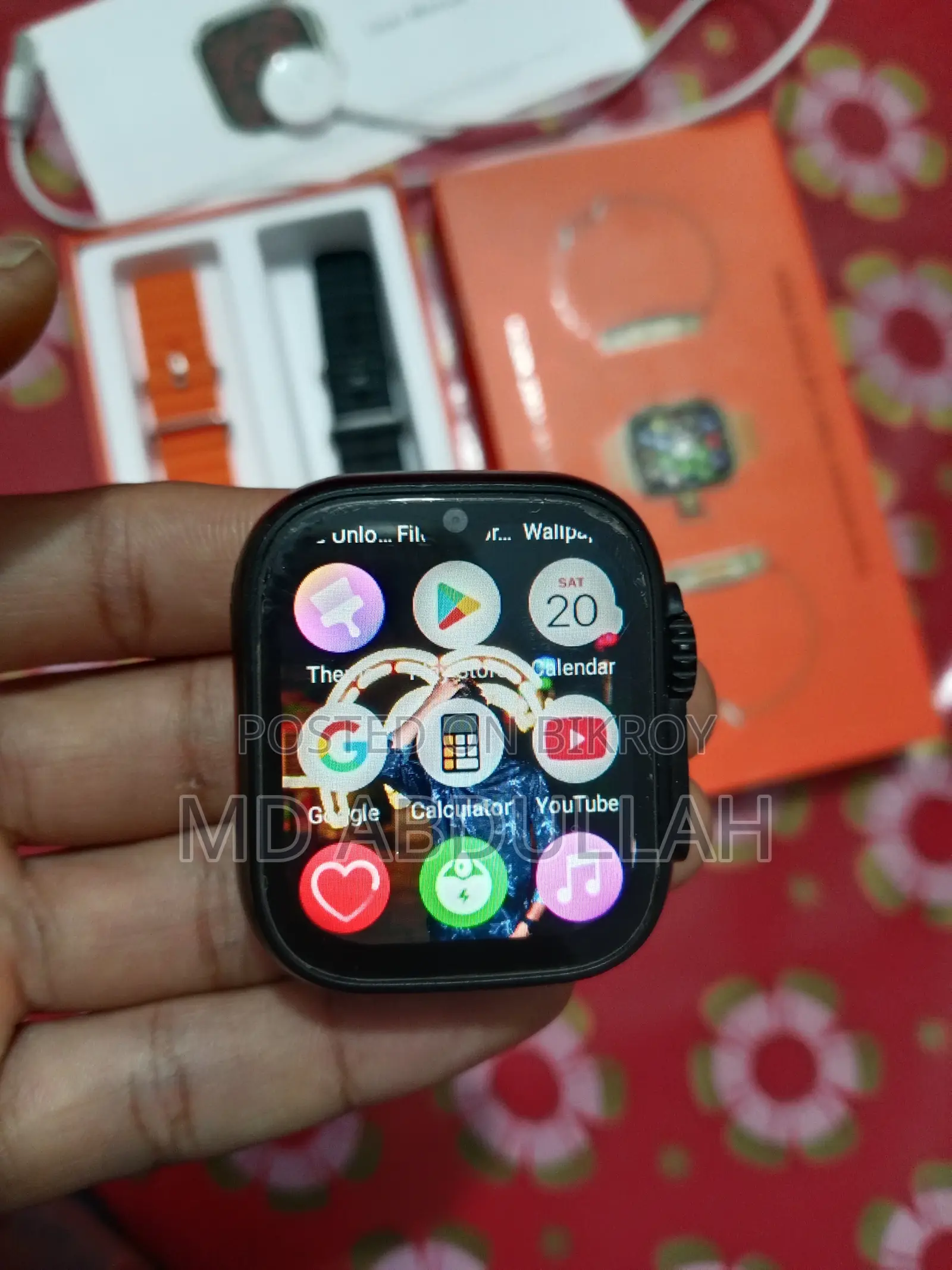 This is an Android smart watch, you can run all apps with it
