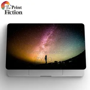 Laptop Sticker Galaxy With Alone Man