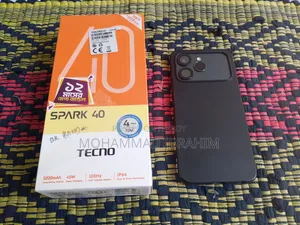 Tecno Spark 40 128 GB Black