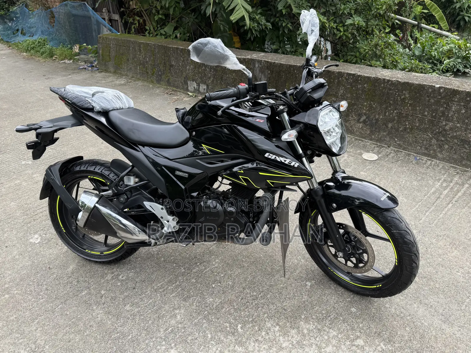 Suzuki Gixxer 2025 Black