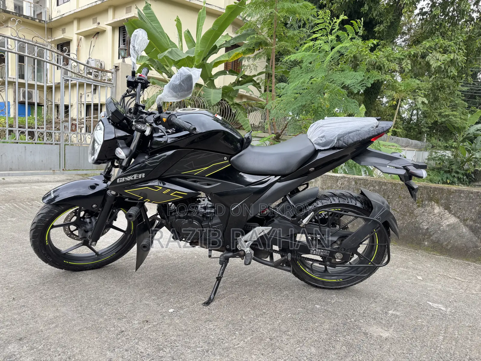 Suzuki Gixxer 2025 Black