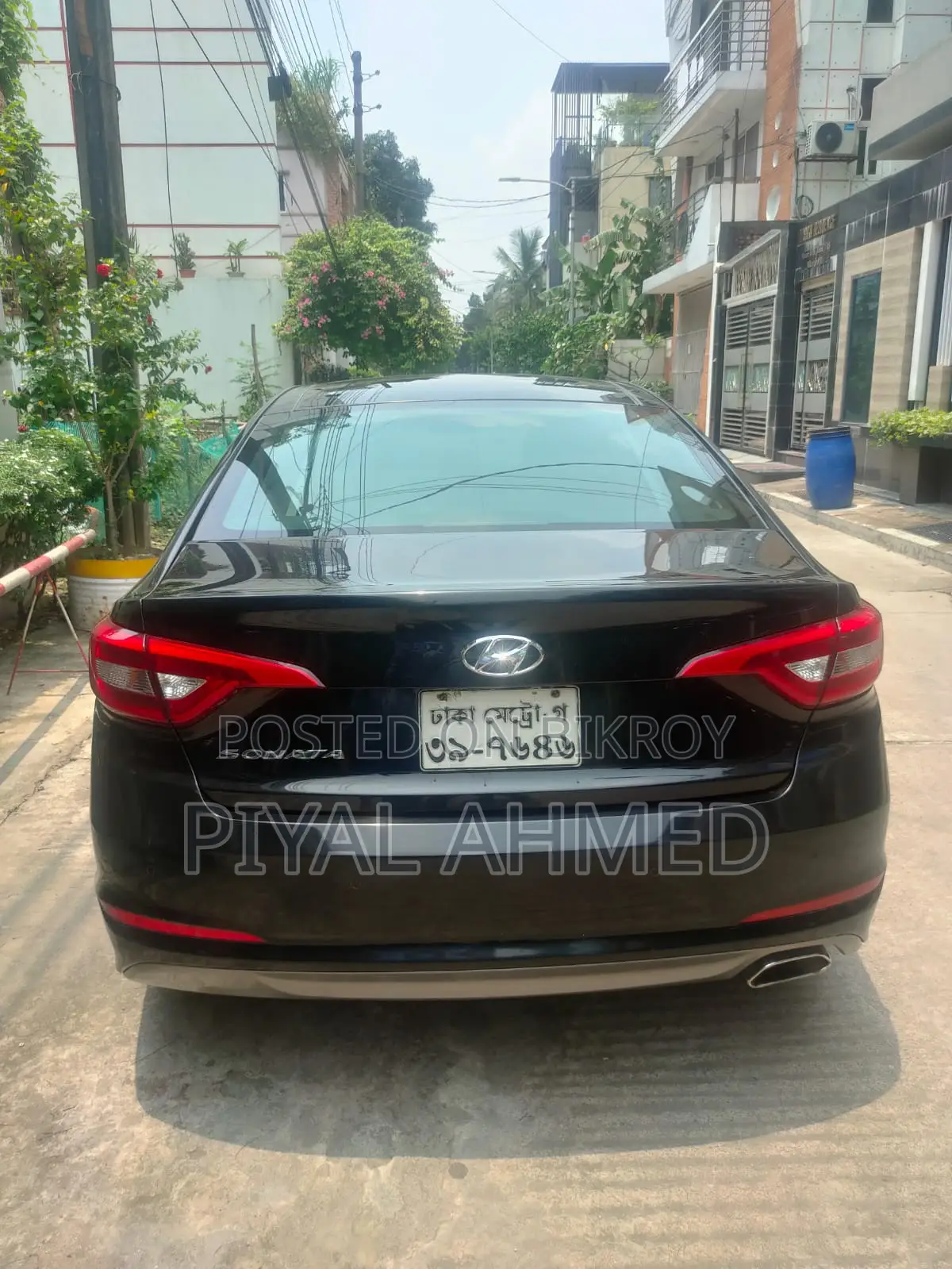 হুন্দাই সোনাটা ২০১৫ কালো