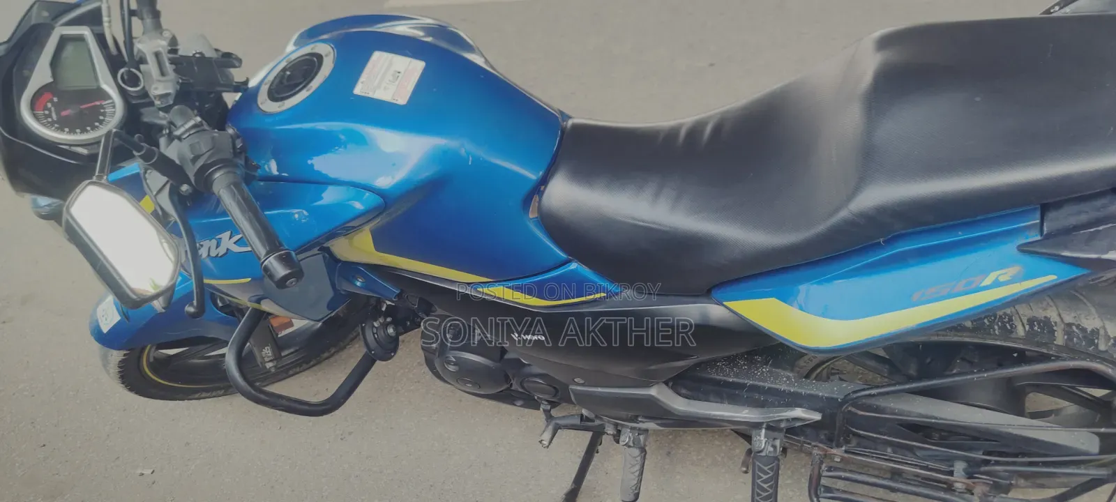 Hero Hero Hunk 150R Dual Disc ABS 2021 Blue