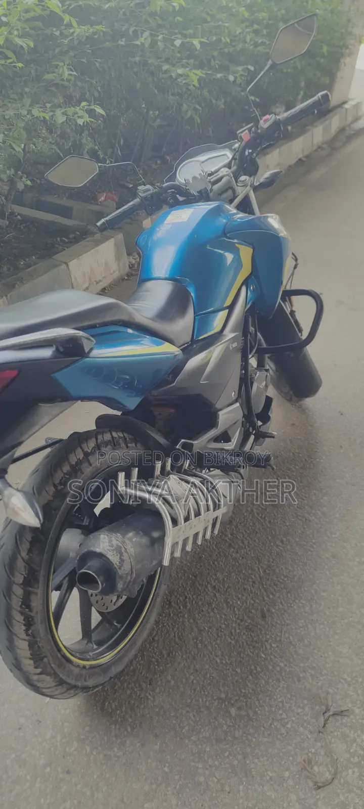 Hero Hero Hunk 150R Dual Disc ABS 2021 Blue