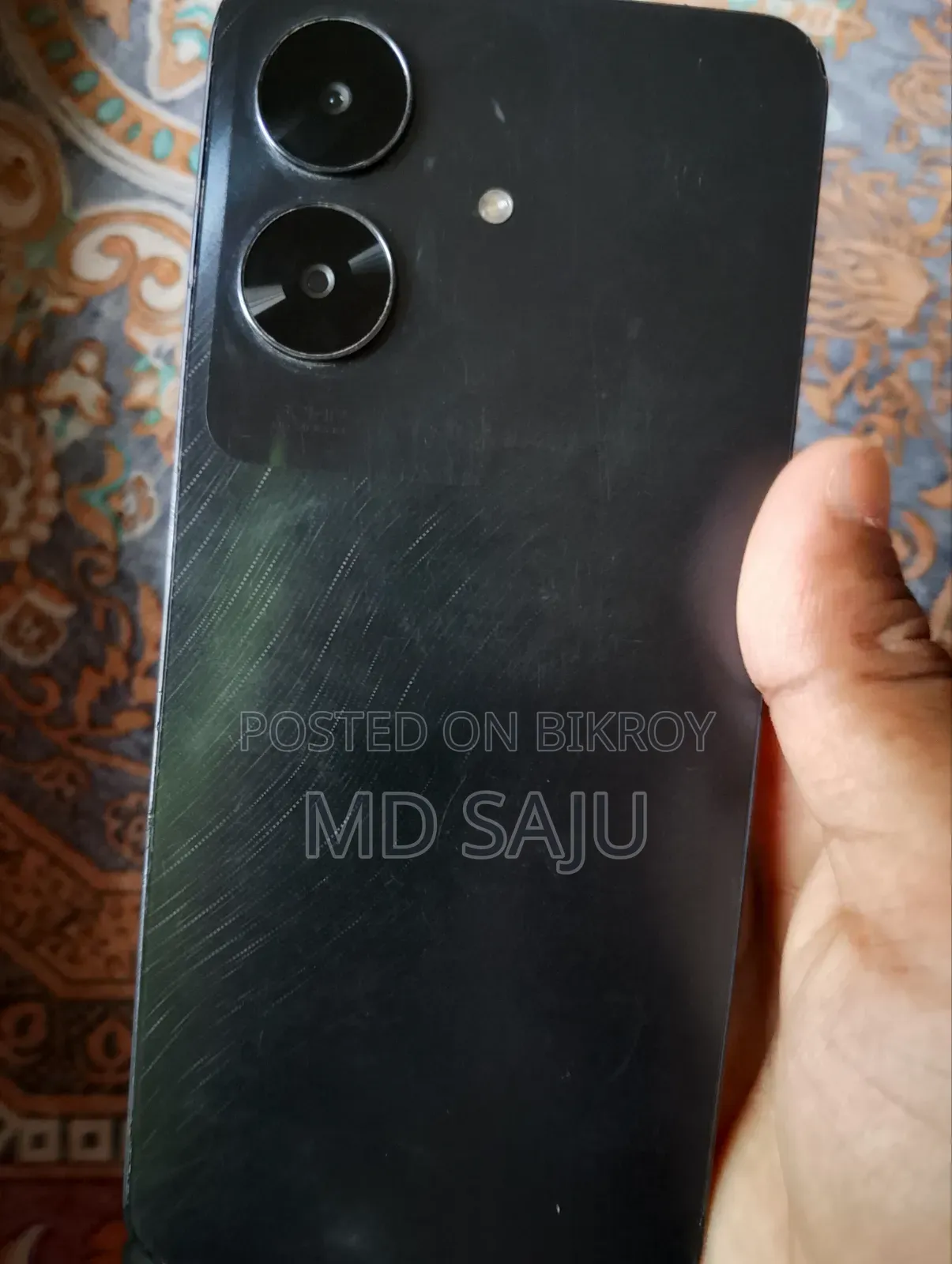 নিউ রিয়েলমি নোট ৬০ ১২৮ জিবি ব্ল্যাক