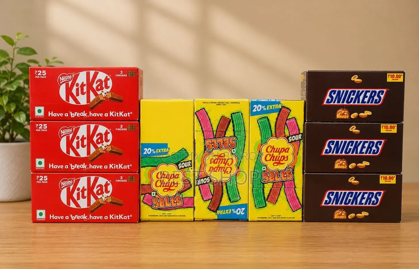 KitKat Snickers Dairy Milk