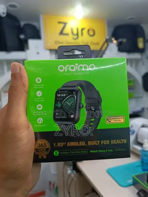 Oraimo Watch Nova 2 Lite AMOLED Full Touch Color Screen Smart Watch