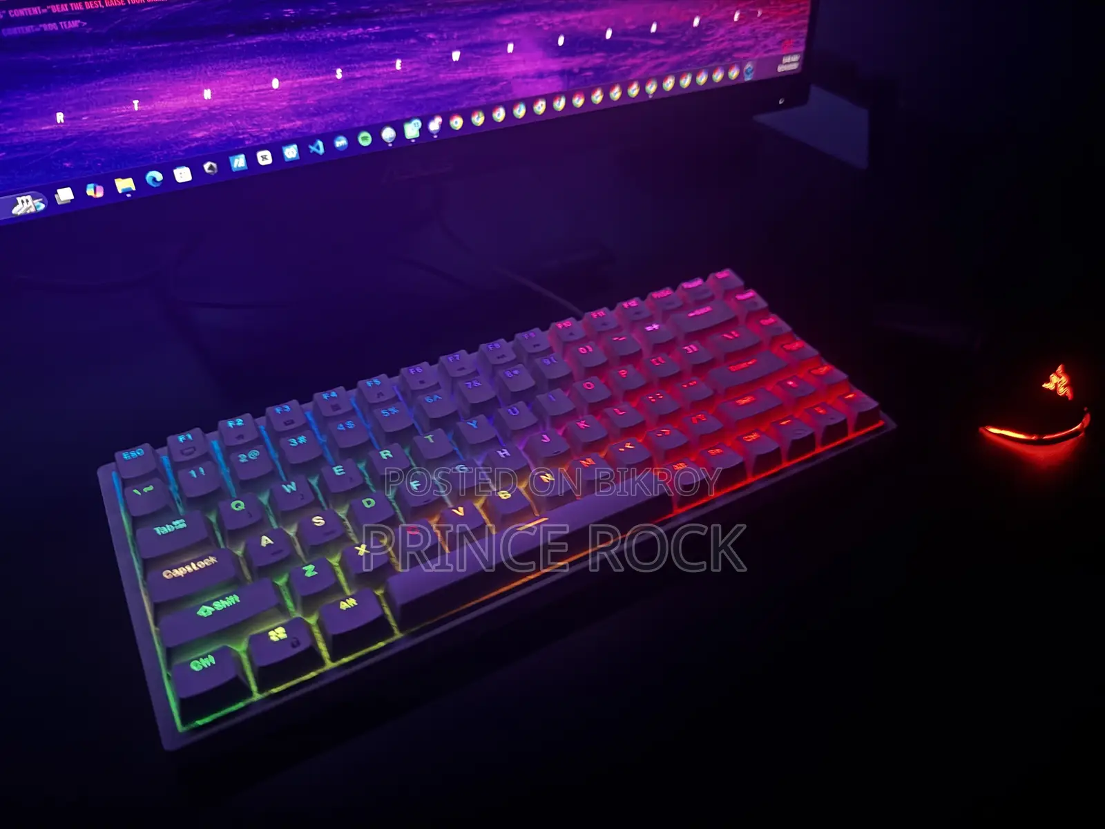 Royal Kludge RK84 — White | Hot-Swappable Brown Switches