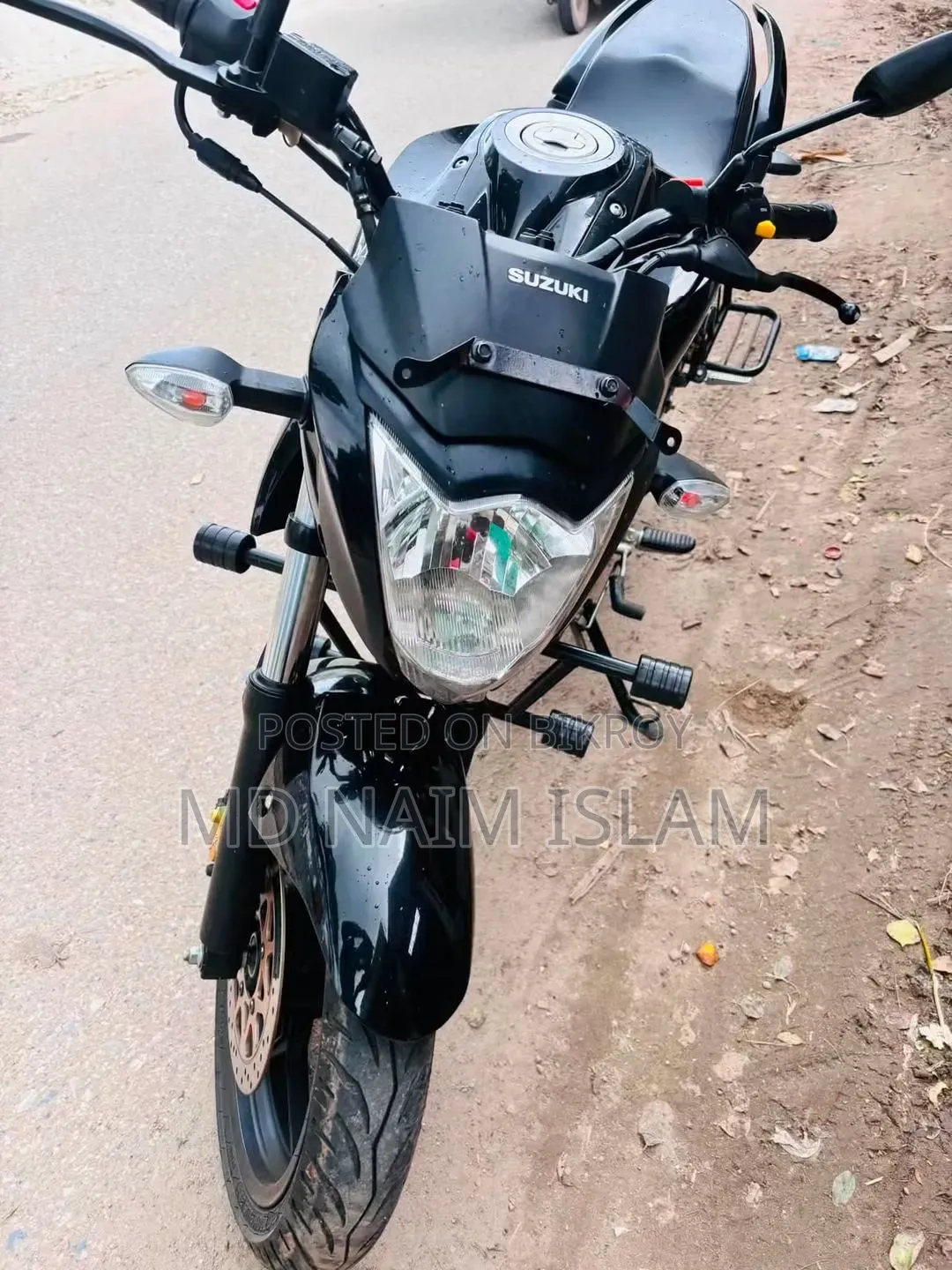 নতুন সুজুকি জিক্সার ২০২৪ ব্ল্যাক