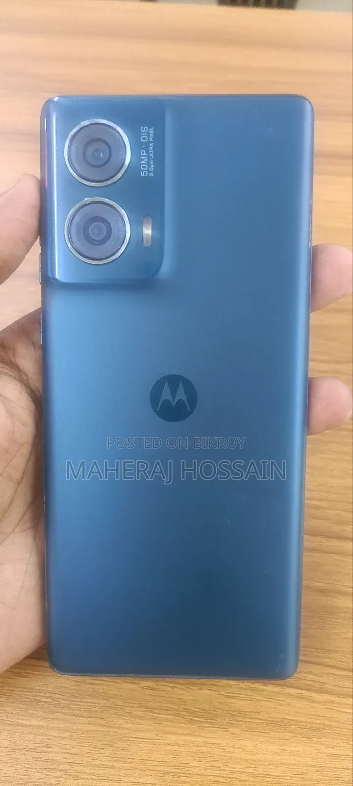 মোটোরোলা এজ ৫০ ফিউশন ২৫৬ জিবি ব্লু