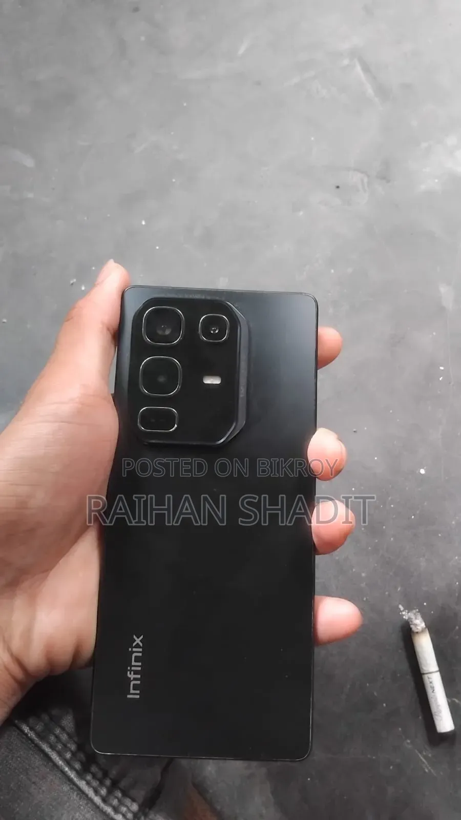 ইনফিনিক্স নোট ৫০ প্রো ২৫৬ জিবি ব্ল্যাক