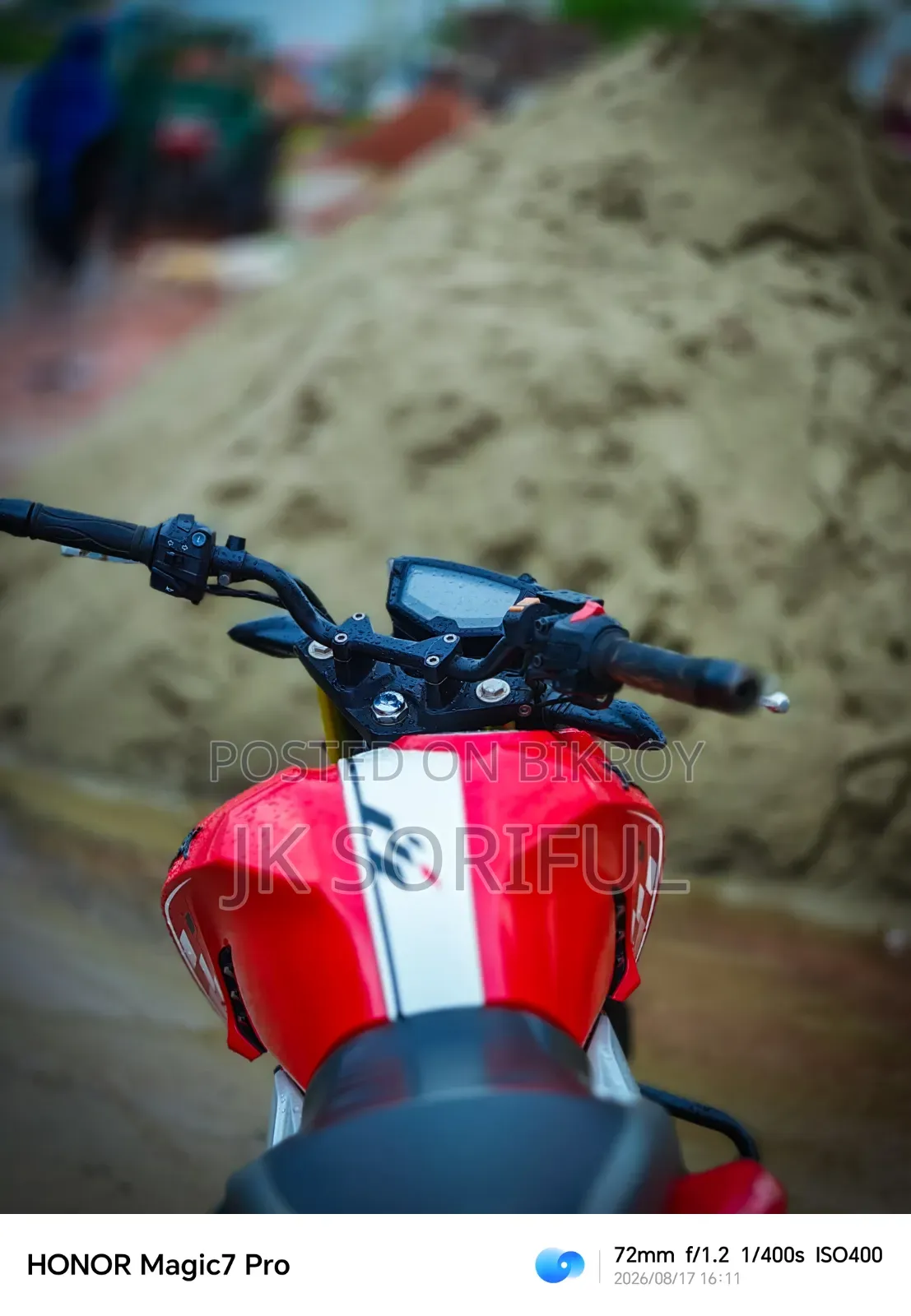 TVS Apache 160 4V 2023 Red