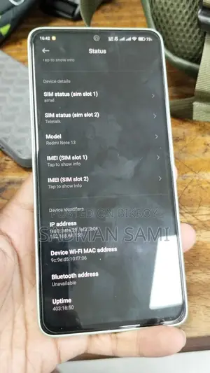 শাওমি রেডমি নোট ১৩ ২৫৬ জিবি সবুজ