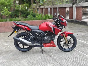 টিভিএস আপাচে আরটিআর ১৬০ টুভি ২০২৫ লাল