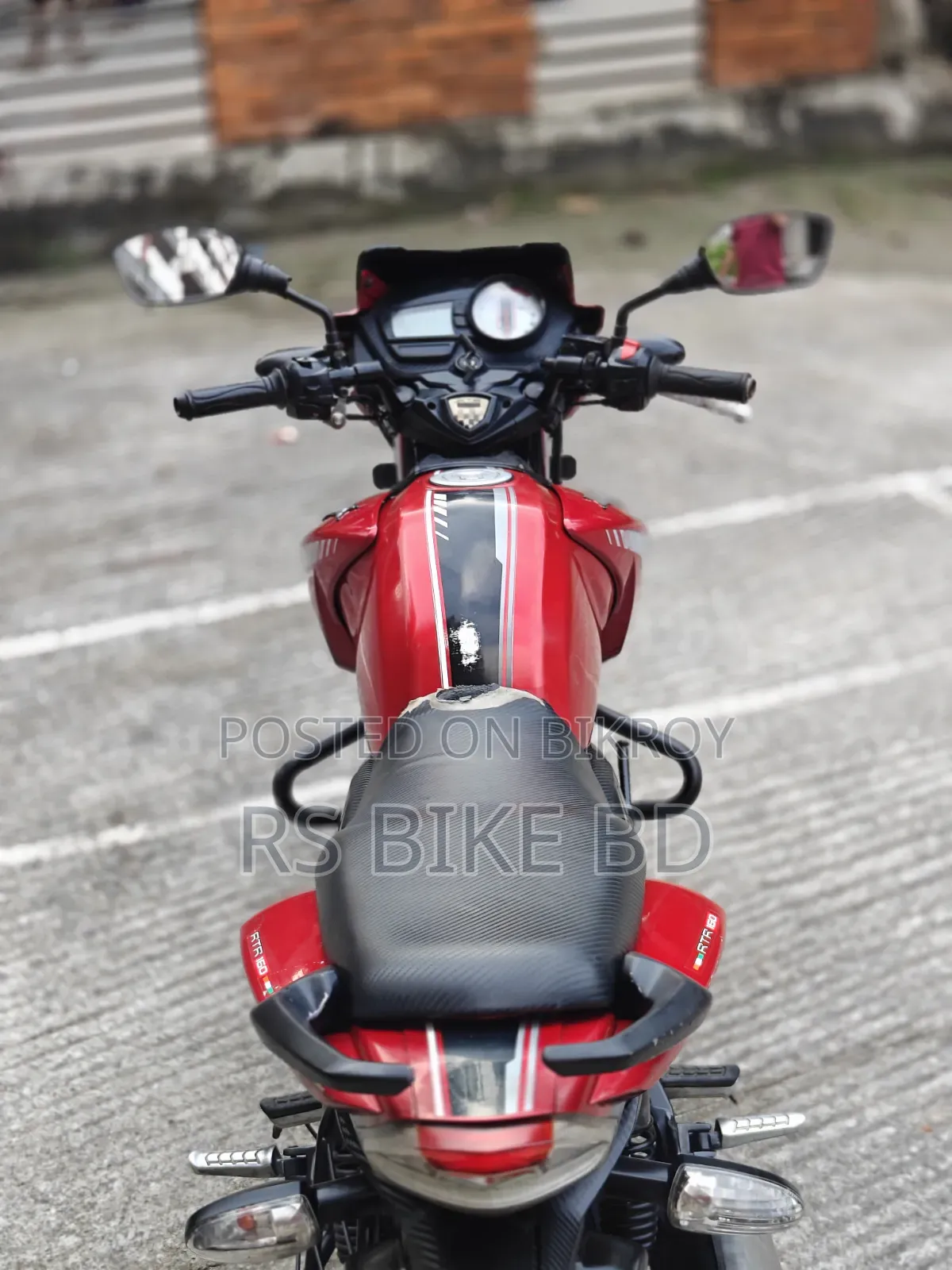 টিভিএস আপাচি আরটিআর ১৬০ টুভি ২০২৫ রেড