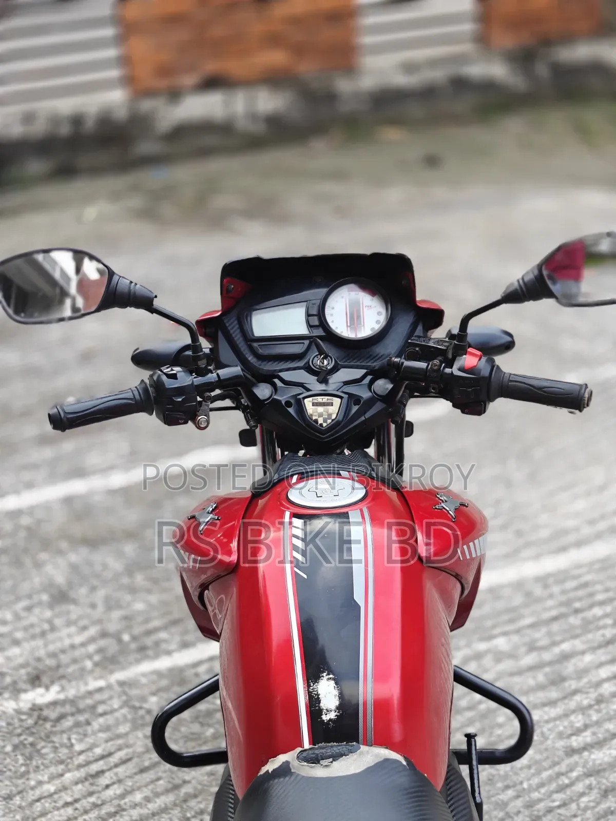 টিভিএস আপাচি আরটিআর ১৬০ টুভি ২০২৫ রেড