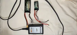 LiPo ব্যাটারি+চার্জার কম্বো—1550mAh ও 550mAh প্যাক, iMax B3 Pro সহ