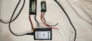 LiPo ব্যাটারি+চার্জার কম্বো—1550mAh ও 550mAh প্যাক, iMax B3 Pro সহ