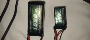LiPo ব্যাটারি+চার্জার কম্বো—1550mAh ও 550mAh প্যাক, iMax B3 Pro সহ