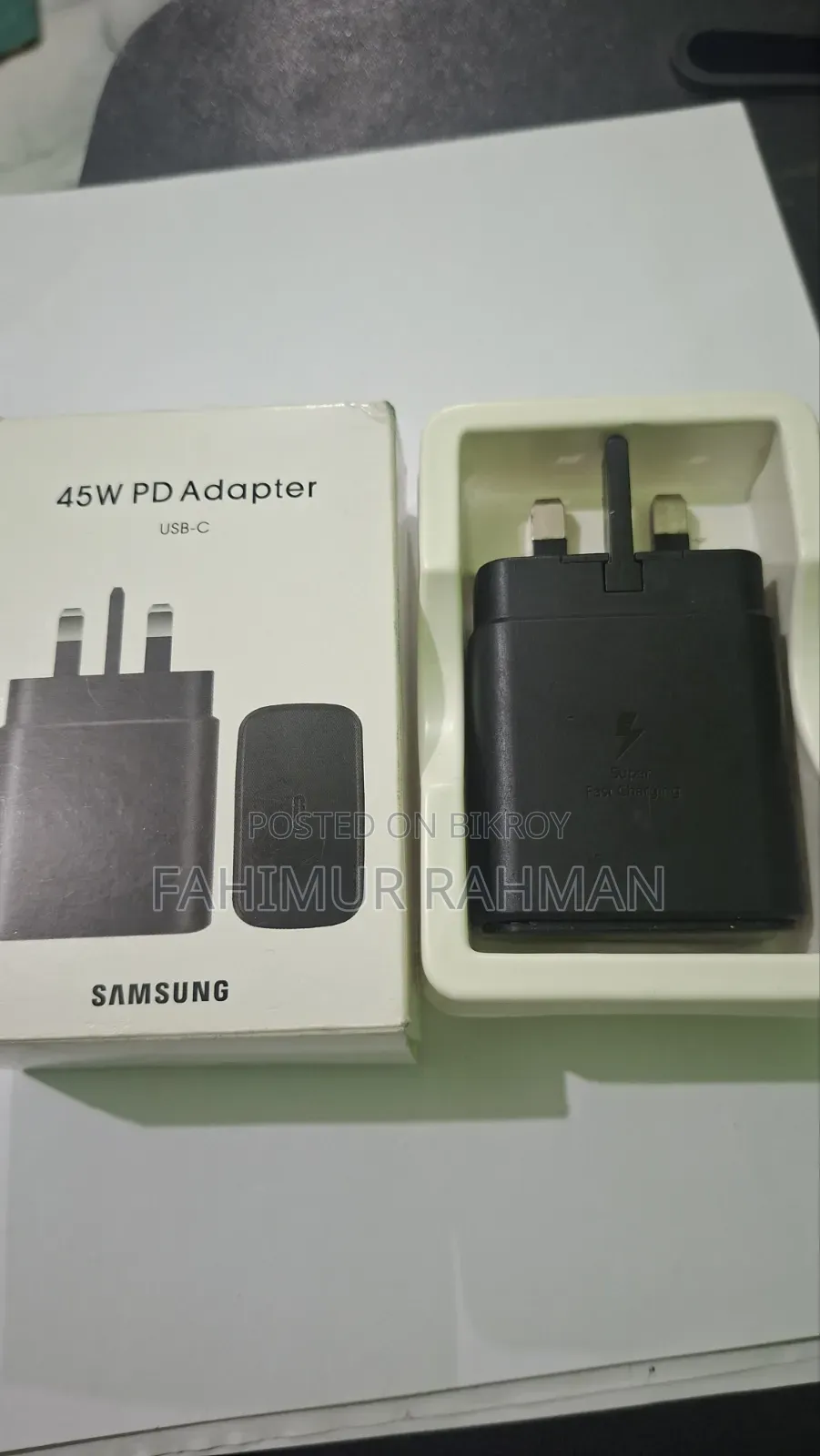 Samsung Original Type-C 45 Watt Charger