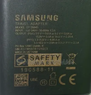 Samsung Original Type-C 45 Watt Charger