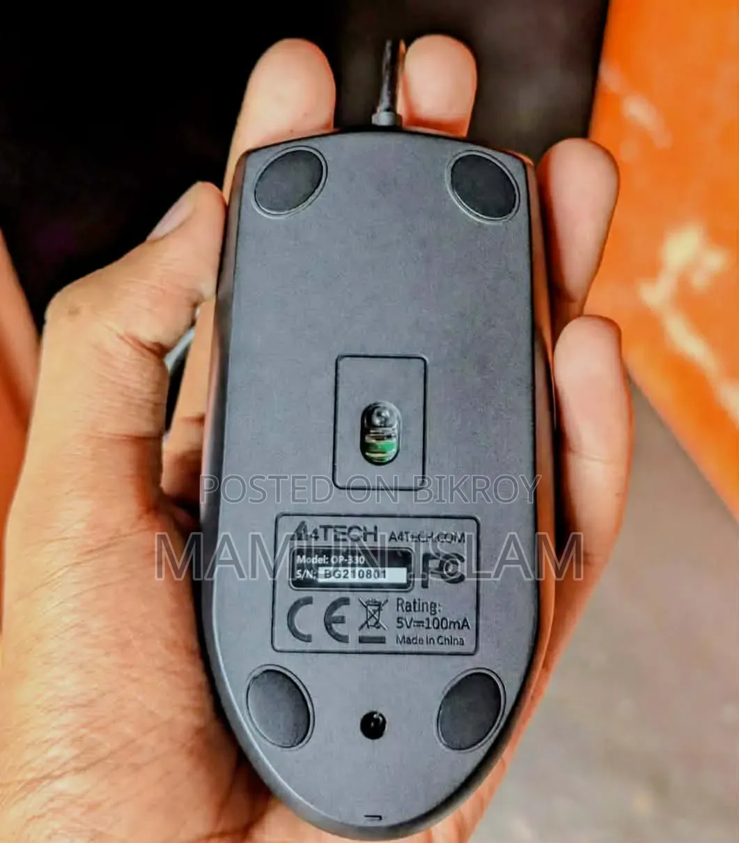 A4Tech Official OP-330 Mouse — Used for only 7 days, just like new