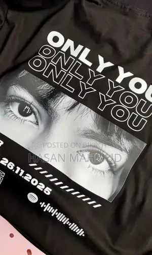 Custom Love Eye Portrait T-Shirt