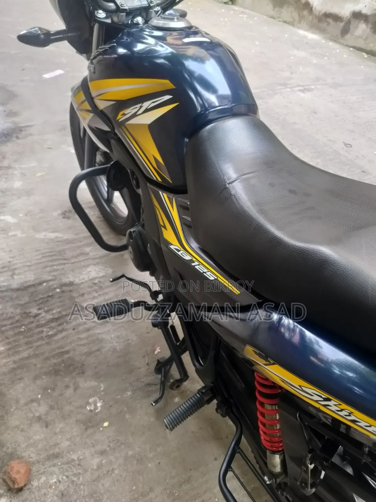 New Honda SP 125 2023 Blue