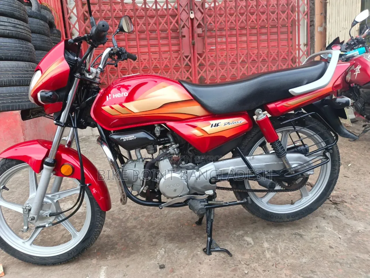 হিরো এইচএফ ডিলাক্স ২০২৩ রেড