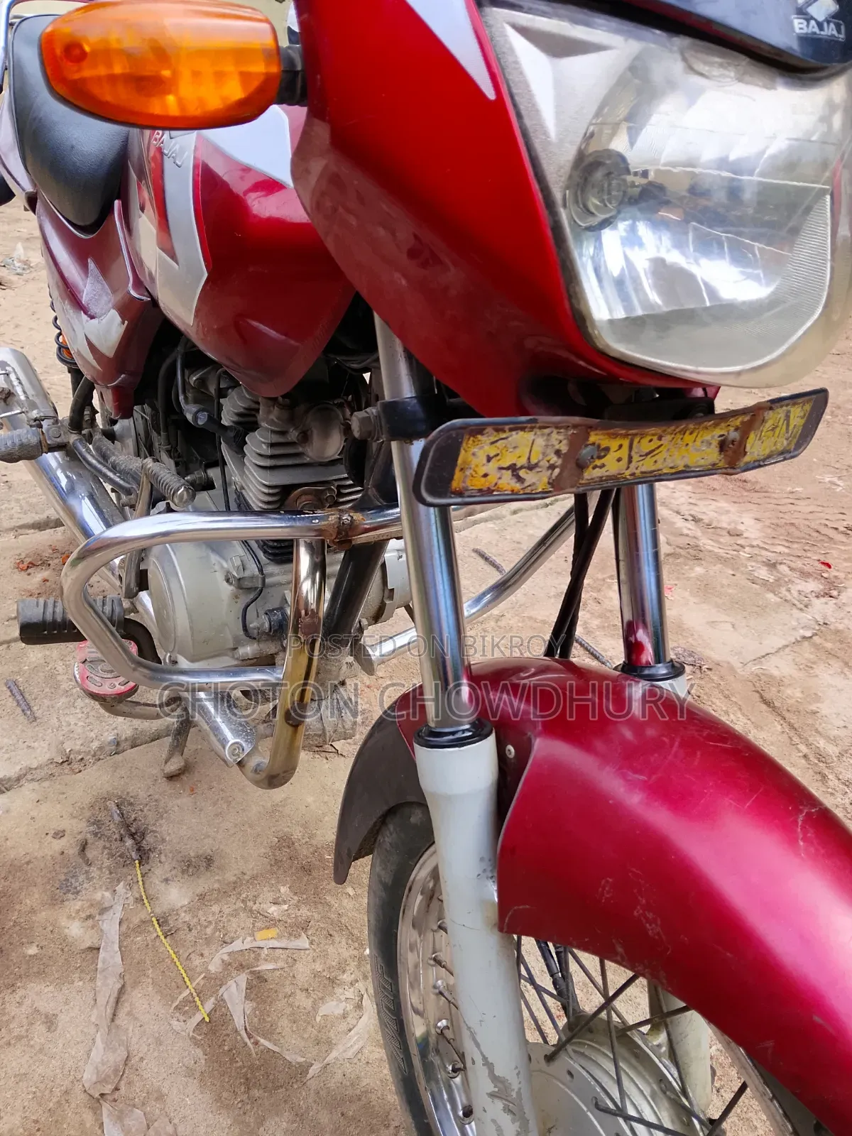 বাজাজ সিটি ১০০ ২০০৭ রেড