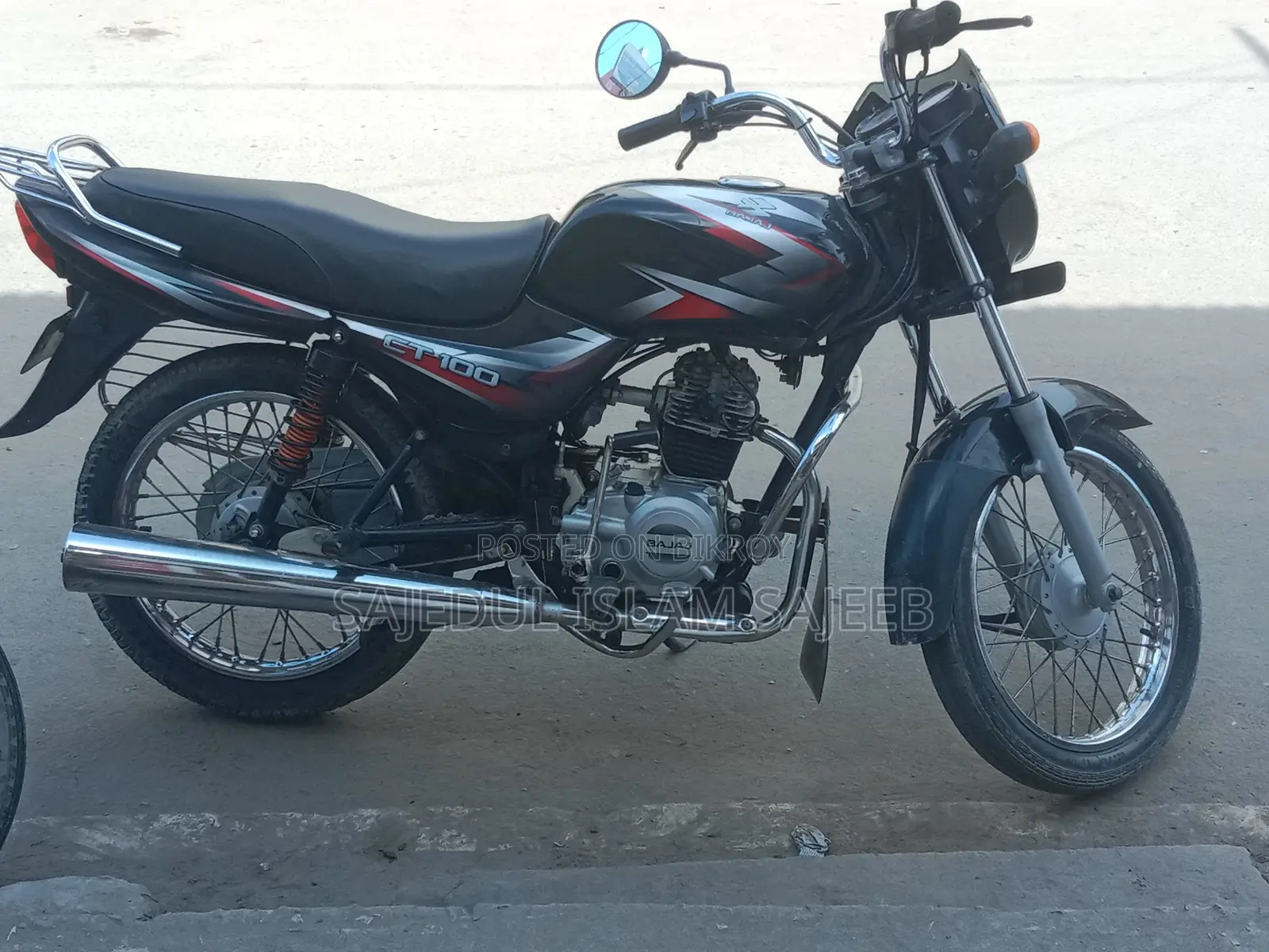 Bajaj CT 100 2017 Black